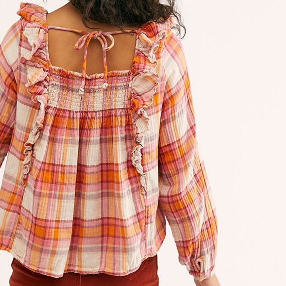 FREE PEOPLE We The Free Siena Plaid Pullover - Picture 7 of 14